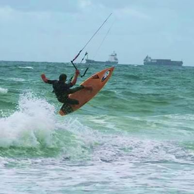 Pictorial Blog on South Florida kitesurfing and activities